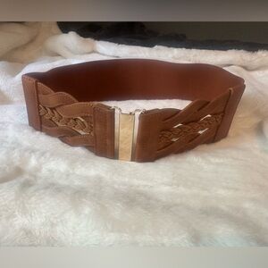 Brown Stretch Belt